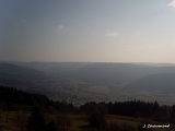 La vallée de la Moselotte et Vagney depuis Chèvre-Roche